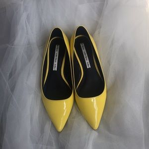 Yellow & Other Stories Patent Leather Pointy Flats